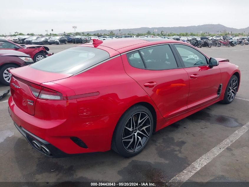 2022 Kia Stinger Gt-Line VIN: KNAE35LD9N6115142 Lot: 39443843