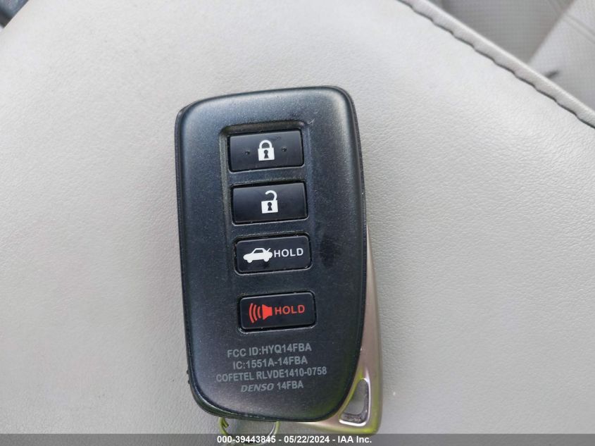 2016 Lexus Es 350 VIN: JTHBK1GG5G2211753 Lot: 39443845