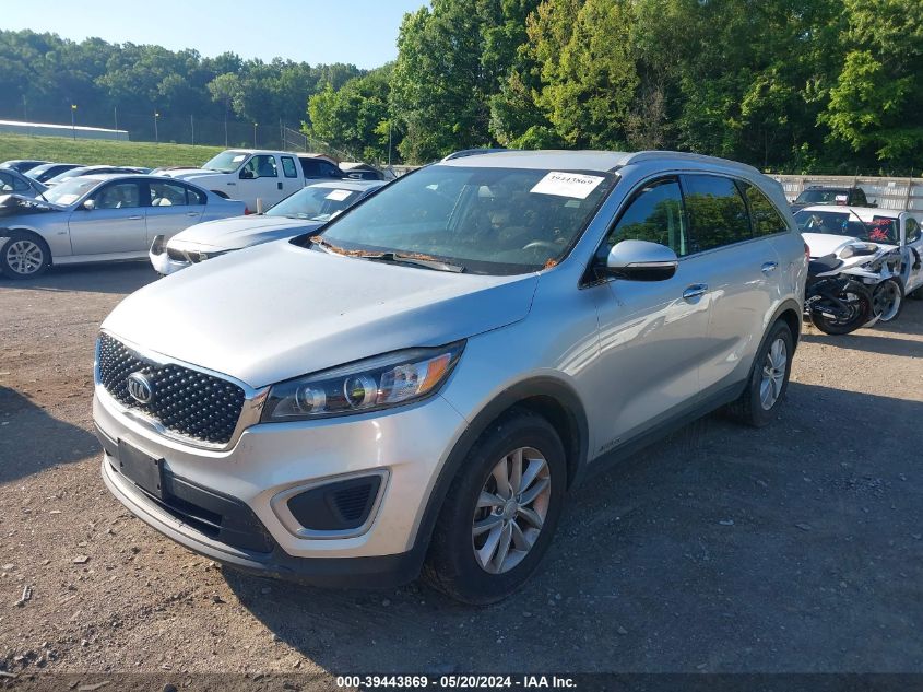 2017 Kia Sorento 3.3L Lx VIN: 5XYPGDA54HG336204 Lot: 39443869