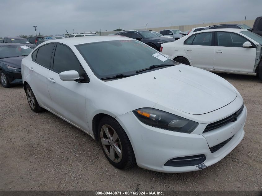 2016 Dodge Dart Sxt VIN: 1C3CDFBB3GD660379 Lot: 39443871