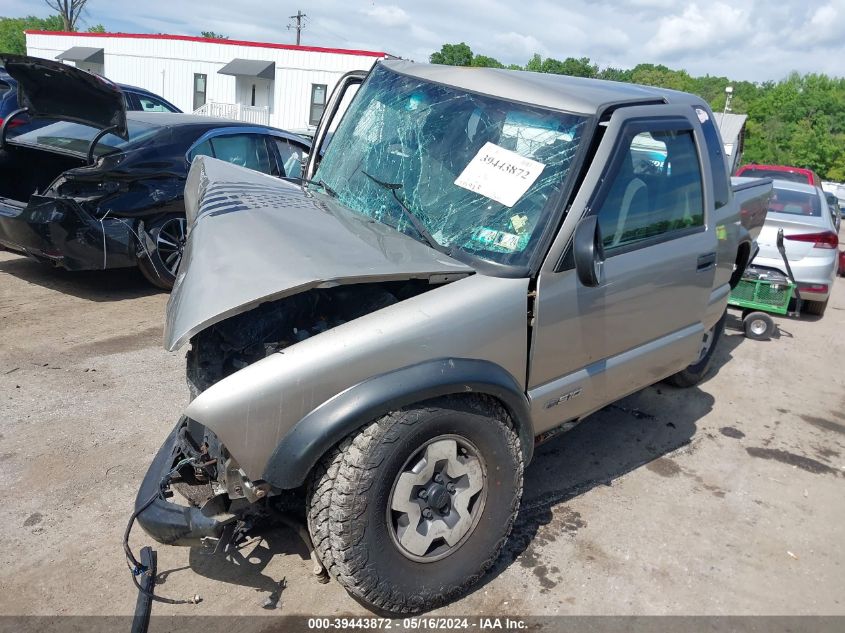 2000 Chevrolet S-10 Ls VIN: 1GCCT19W3Y8133978 Lot: 39443872