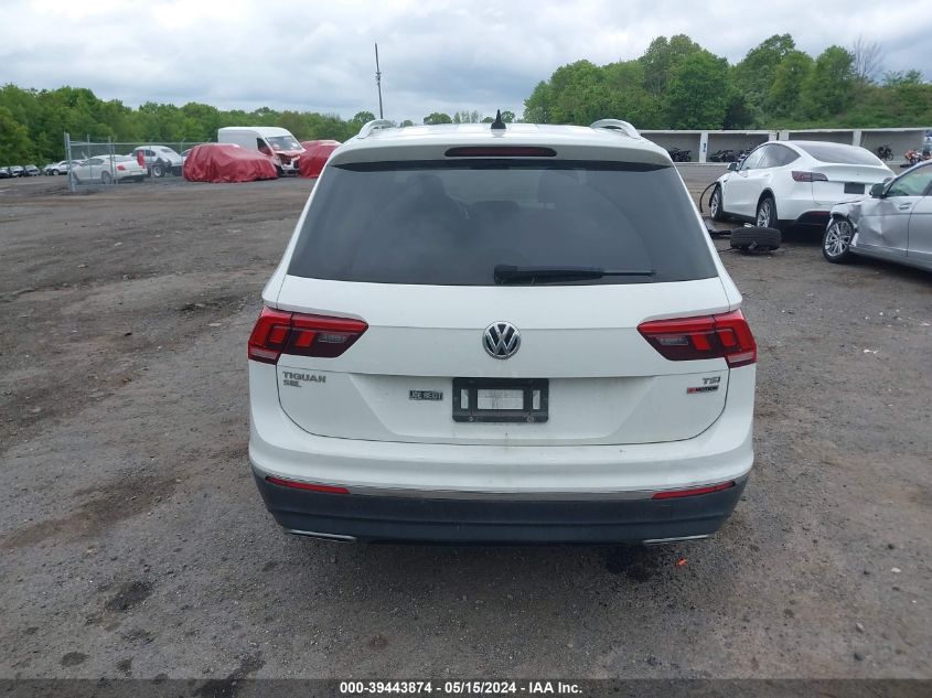 2018 Volkswagen Tiguan 2.0T Se/2.0T Sel VIN: 3VV2B7AXXJM145585 Lot: 39443874