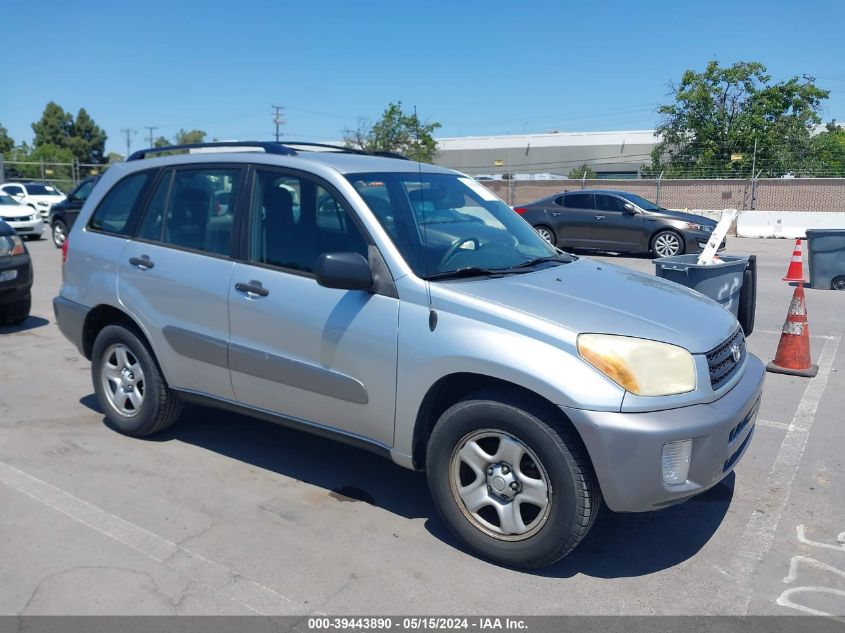 2003 Toyota Rav4 VIN: JTEGH20V730102426 Lot: 39443890