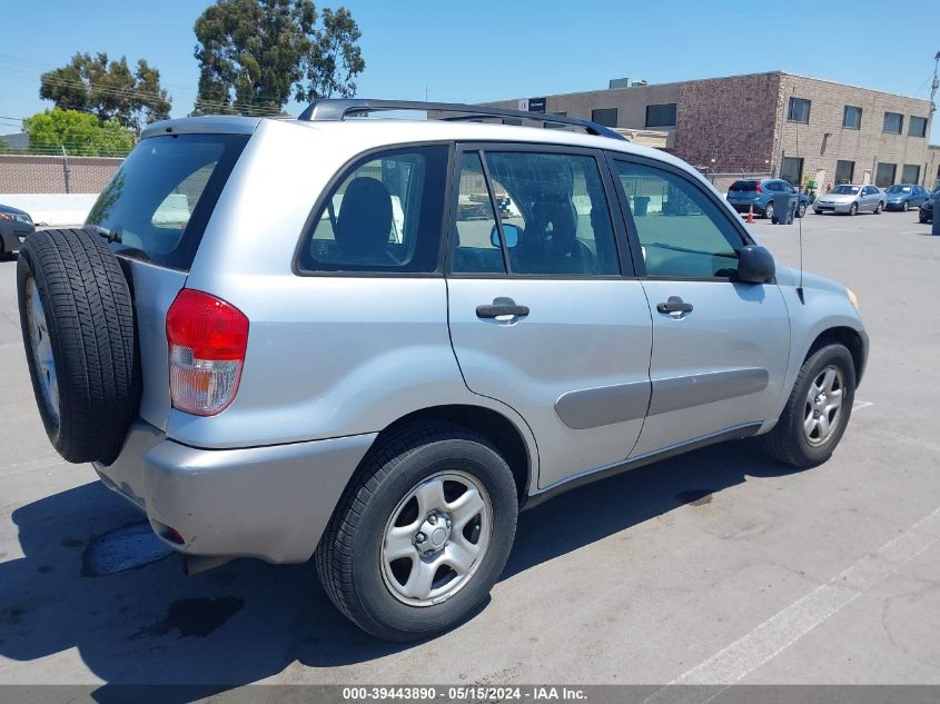 2003 Toyota Rav4 VIN: JTEGH20V730102426 Lot: 39443890