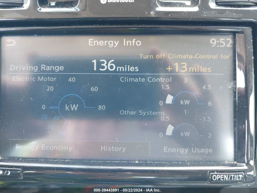 2016 Nissan Leaf Sv VIN: 1N4BZ0CP4GC312277 Lot: 39443891