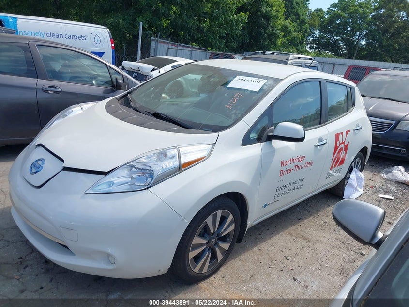 2016 Nissan Leaf Sv VIN: 1N4BZ0CP4GC312277 Lot: 39443891