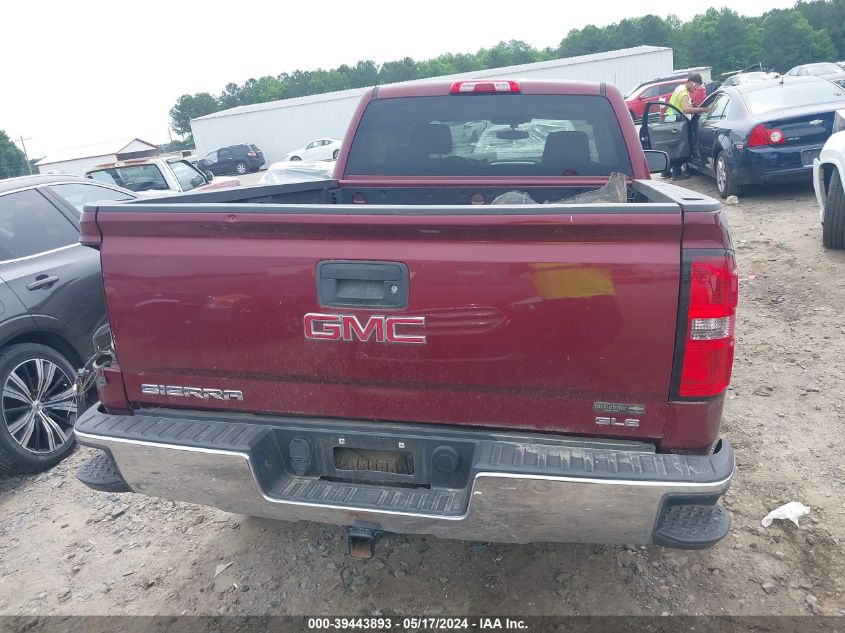 2014 GMC Sierra 1500 Sle VIN: 1GTR1UEC8EZ198649 Lot: 39443893