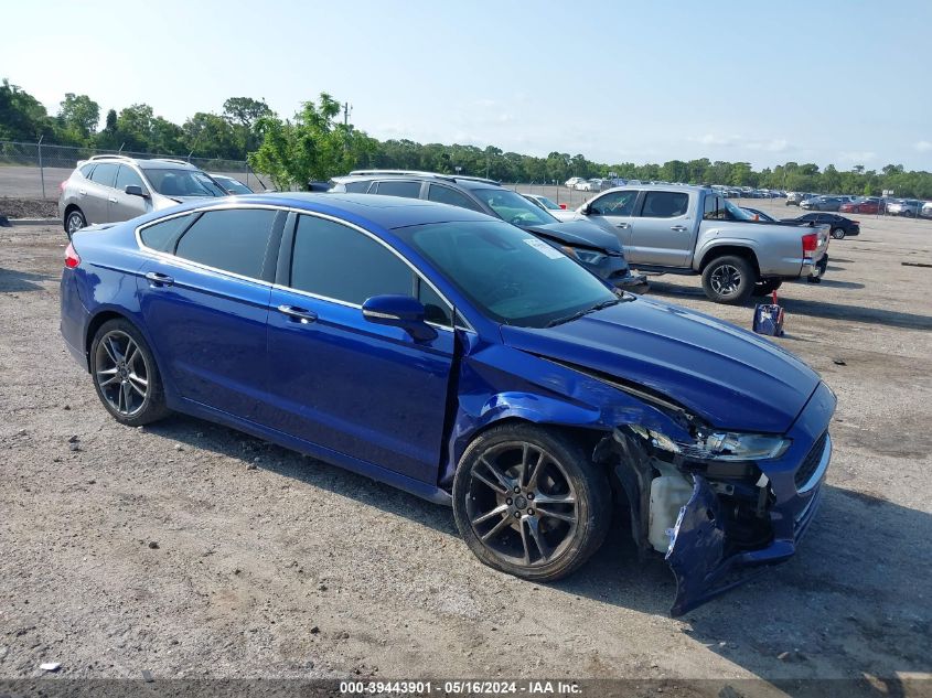 2013 FORD FUSION TITANIUM - 3FA6P0K91DR310204