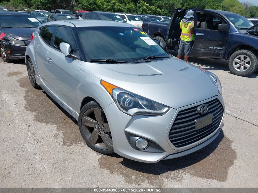 2015 HYUNDAI VELOSTER TURBO - KMHTC6AE0FU218616