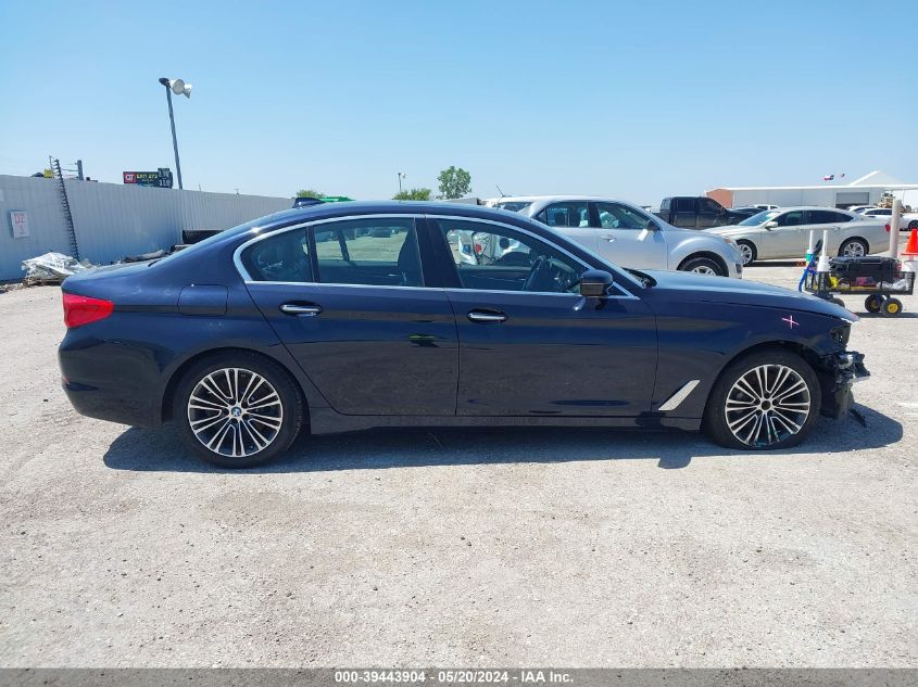 2018 BMW 530I xDrive VIN: WBAJA7C58JG908476 Lot: 39443904