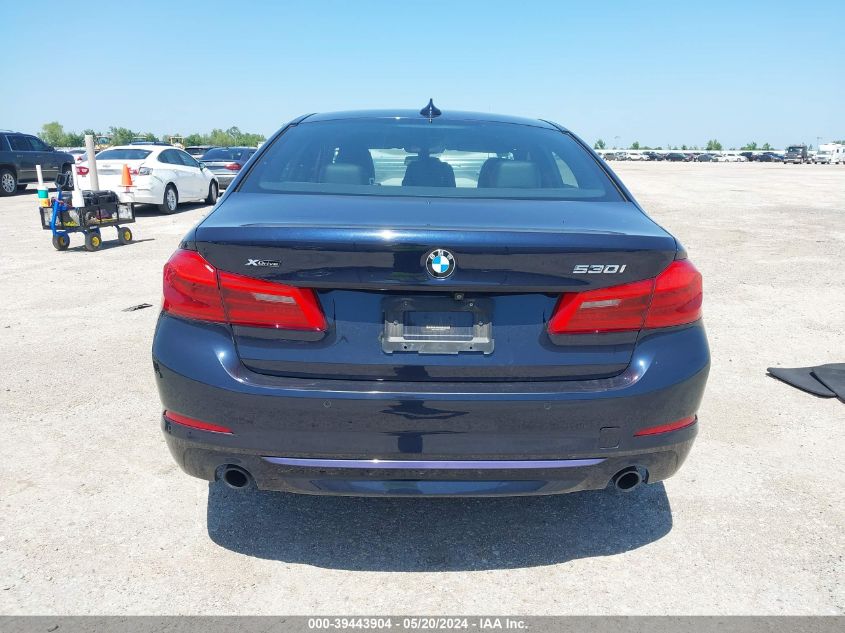 2018 BMW 530I xDrive VIN: WBAJA7C58JG908476 Lot: 39443904