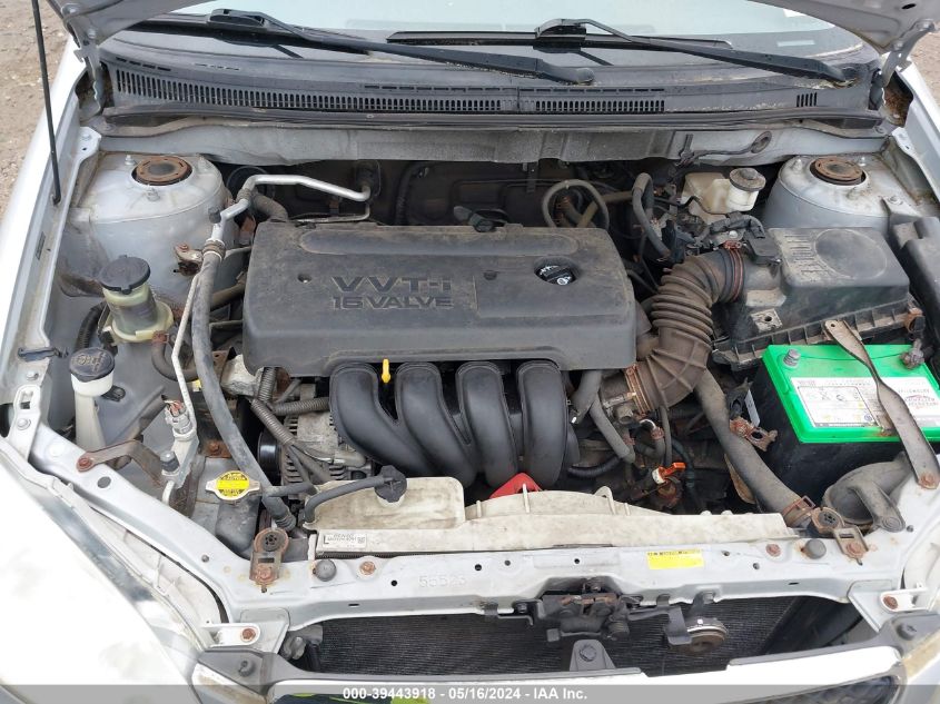 2008 Toyota Corolla Ce VIN: 2T1BR32E98C897409 Lot: 39443918