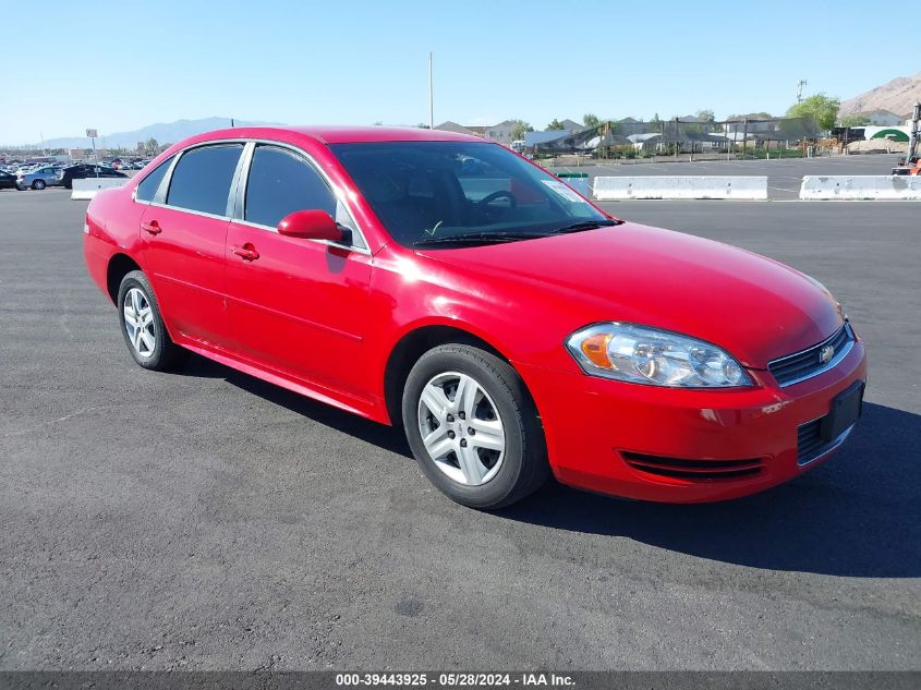 2011 Chevrolet Impala Ls VIN: 2G1WF5EK6B1186370 Lot: 39443925