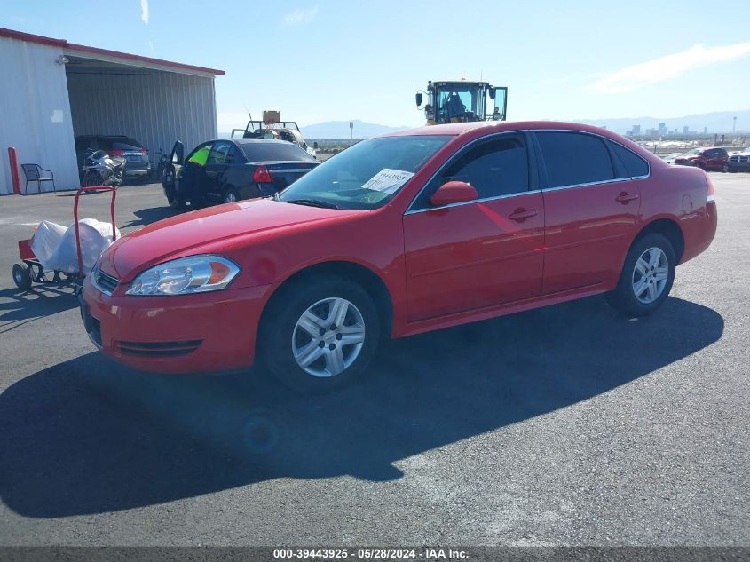 2011 Chevrolet Impala Ls VIN: 2G1WF5EK6B1186370 Lot: 39443925