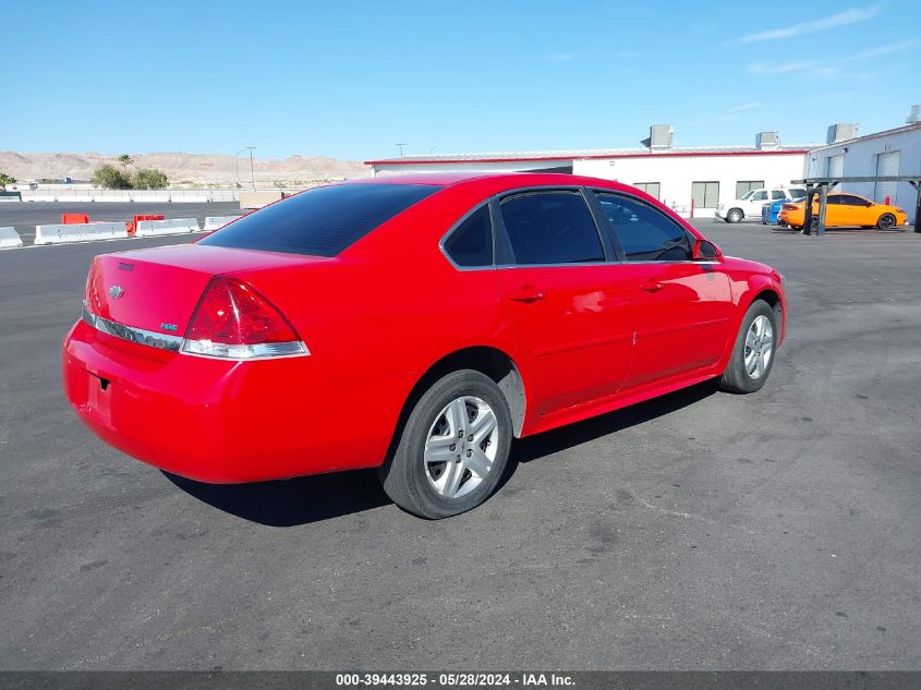 2011 Chevrolet Impala Ls VIN: 2G1WF5EK6B1186370 Lot: 39443925