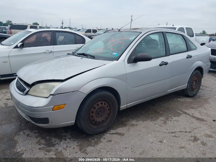 2005 Ford Focus Zx4 VIN: 1FAFP34N25W105128 Lot: 39443926