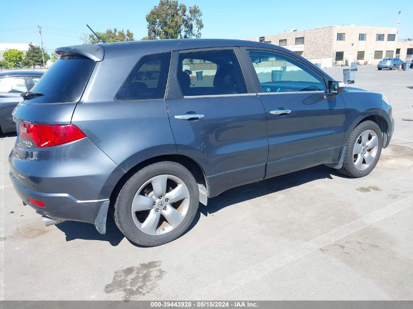 2007 Acura Rdx VIN: 5J8TB18207A006101 Lot: 39443928