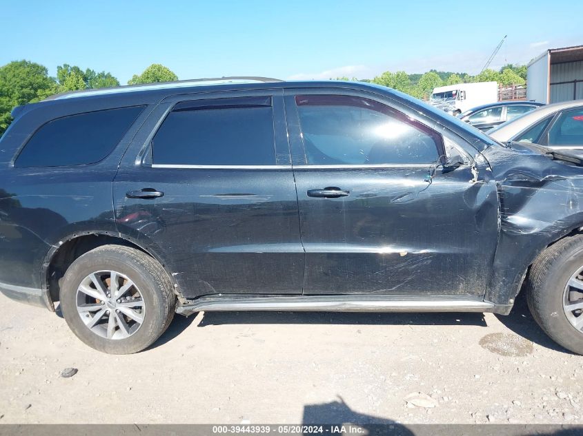 2016 Dodge Durango Limited VIN: 1C4RDJDGXGC484356 Lot: 39443939