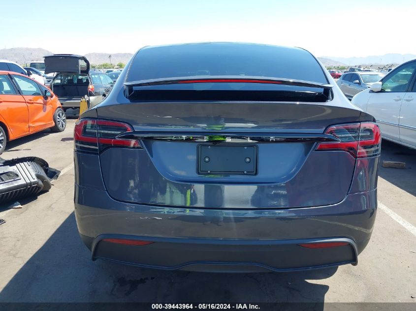2023 Tesla Model X Dual Motor All-Wheel Drive/Standard Range VIN: 7SAXCDE58PF419343 Lot: 39443964
