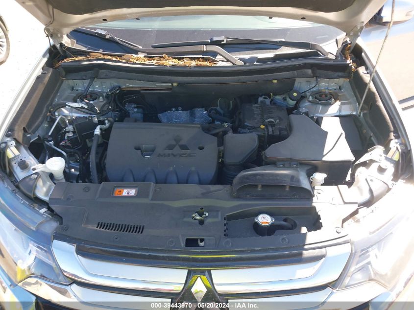 2018 Mitsubishi Outlander Se VIN: JA4AZ3A33JJ000729 Lot: 39443970