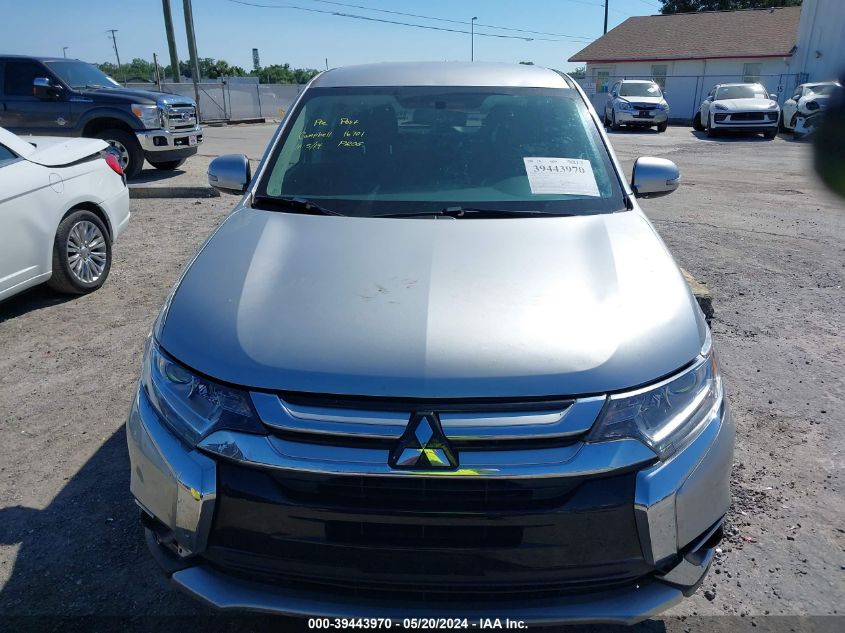 2018 Mitsubishi Outlander Se VIN: JA4AZ3A33JJ000729 Lot: 39443970