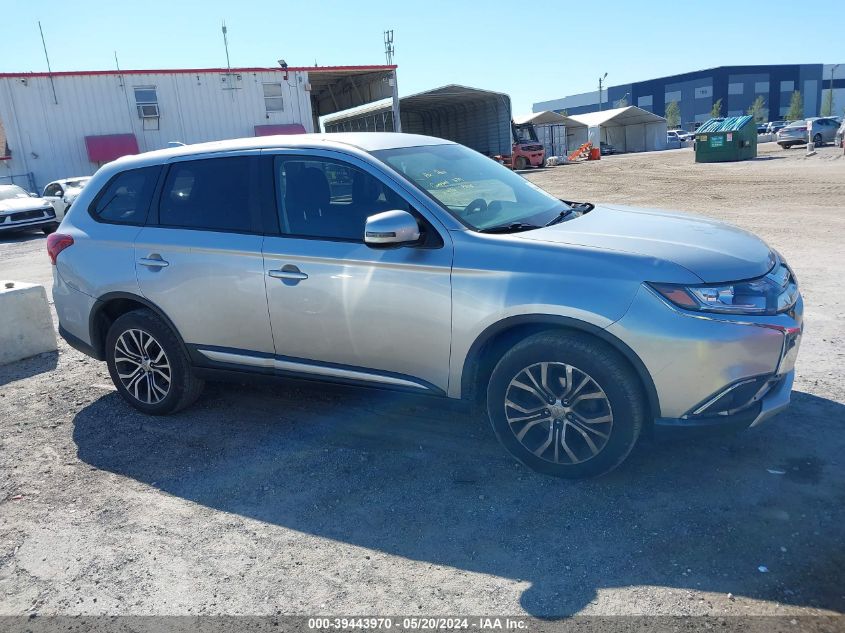 2018 Mitsubishi Outlander Se VIN: JA4AZ3A33JJ000729 Lot: 39443970