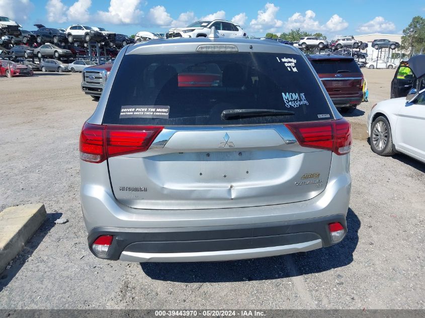 2018 Mitsubishi Outlander Se VIN: JA4AZ3A33JJ000729 Lot: 39443970