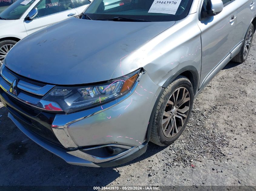 2018 Mitsubishi Outlander Se VIN: JA4AZ3A33JJ000729 Lot: 39443970