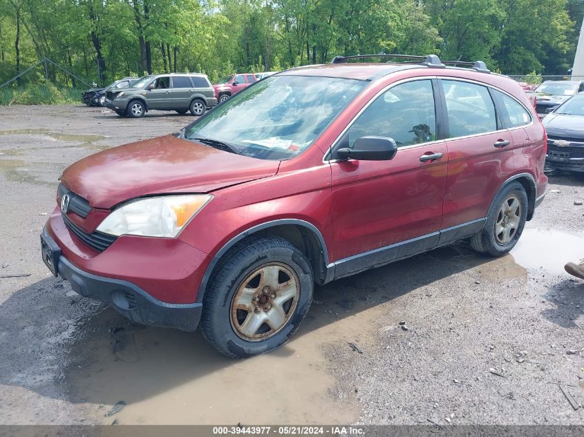 2007 Honda Cr-V Lx VIN: JHLRE48307C037611 Lot: 39443977