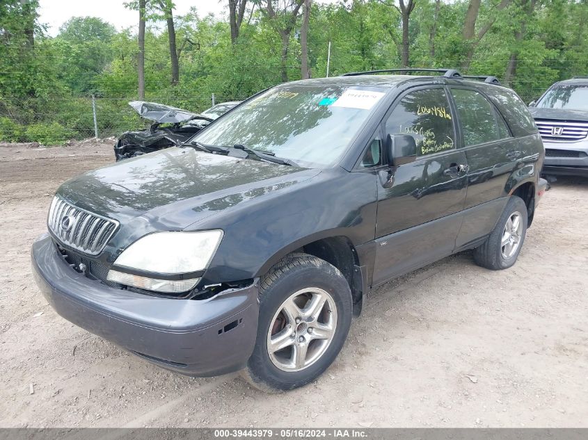 2003 Lexus Rx 300 VIN: JTJHF10U030296746 Lot: 39443979