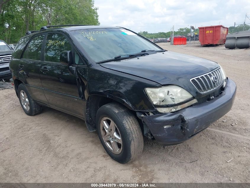 2003 Lexus Rx 300 VIN: JTJHF10U030296746 Lot: 39443979