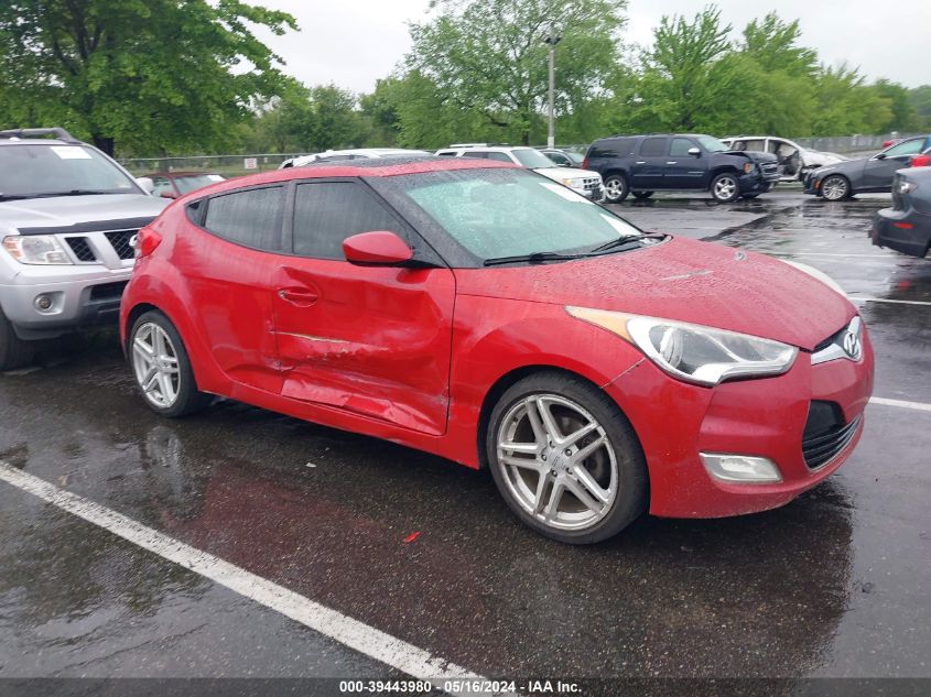 2013 HYUNDAI VELOSTER - KMHTC6AD4DU166458