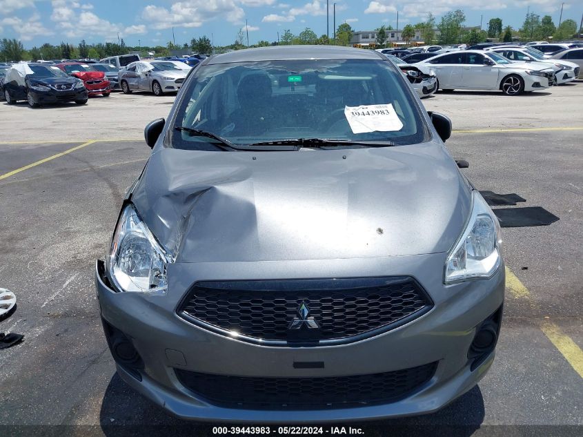 2020 Mitsubishi Mirage G4 Es VIN: ML32F3FJ5LHF01924 Lot: 39443983