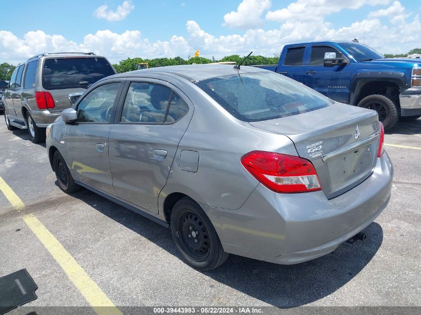 2020 Mitsubishi Mirage G4 Es VIN: ML32F3FJ5LHF01924 Lot: 39443983