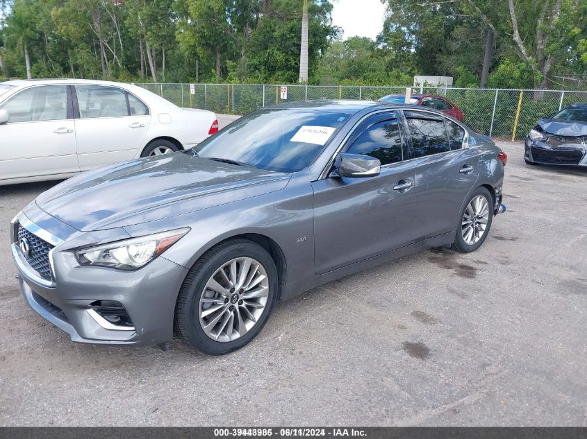 JN1EV7AP0JM353105 2018 Infiniti Q50 3.0T Luxe