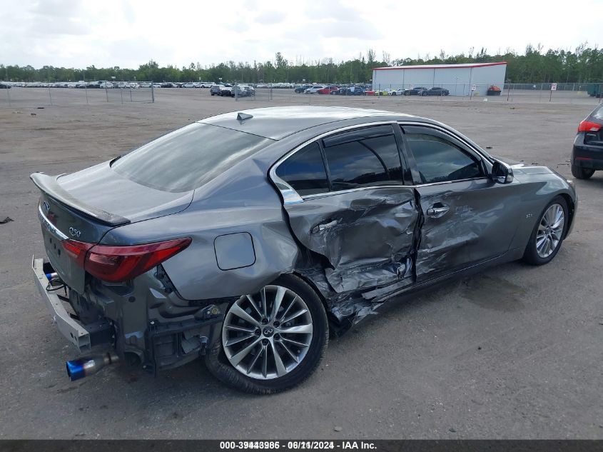 2018 Infiniti Q50 3.0T Luxe VIN: JN1EV7AP0JM353105 Lot: 39443985