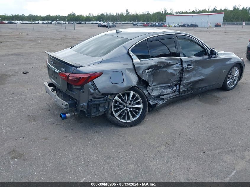 2018 Infiniti Q50 3.0T Luxe VIN: JN1EV7AP0JM353105 Lot: 39443985