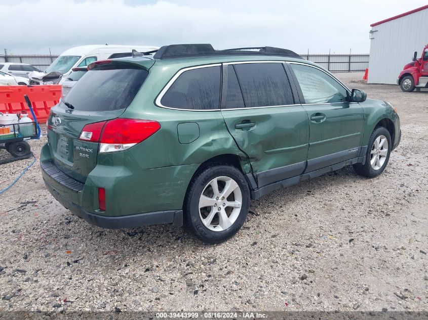 2013 Subaru Outback 3.6R Limited VIN: 4S4BREKCXD2217502 Lot: 39443999