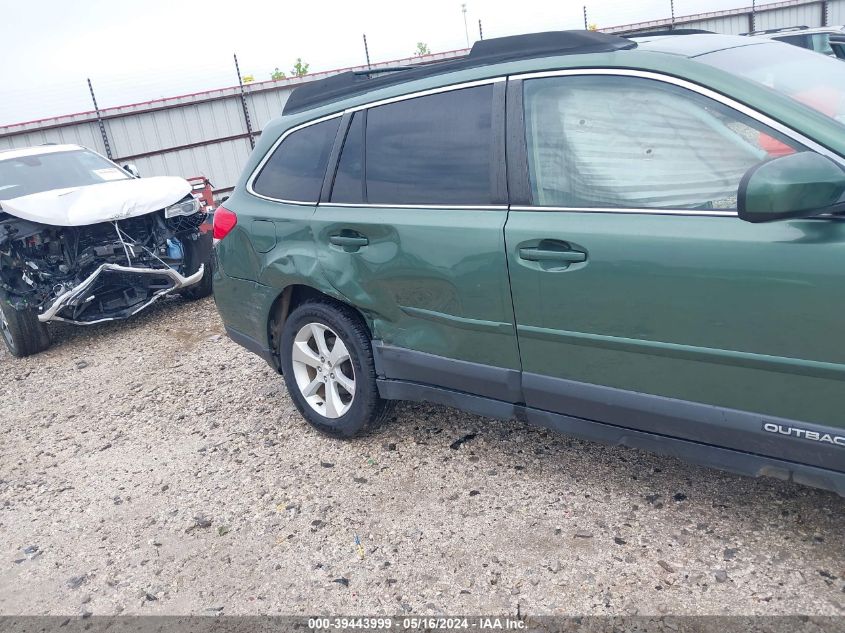 2013 Subaru Outback 3.6R Limited VIN: 4S4BREKCXD2217502 Lot: 39443999