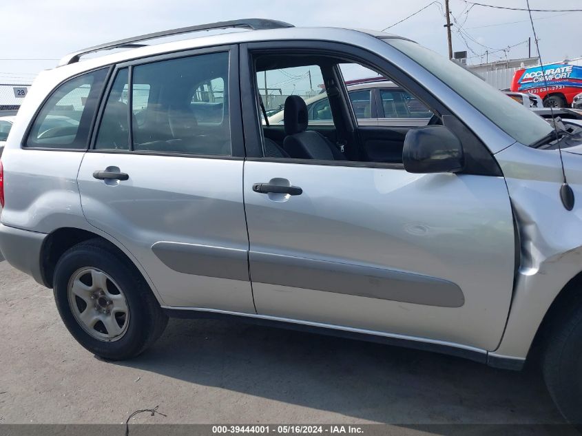 2004 Toyota Rav4 VIN: JTEGD20V940025426 Lot: 39444001