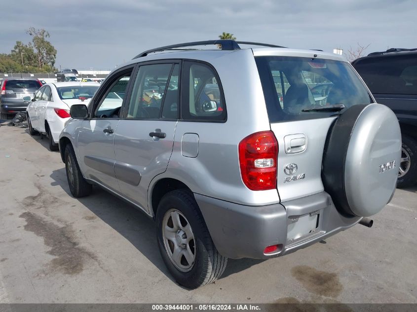 2004 Toyota Rav4 VIN: JTEGD20V940025426 Lot: 39444001