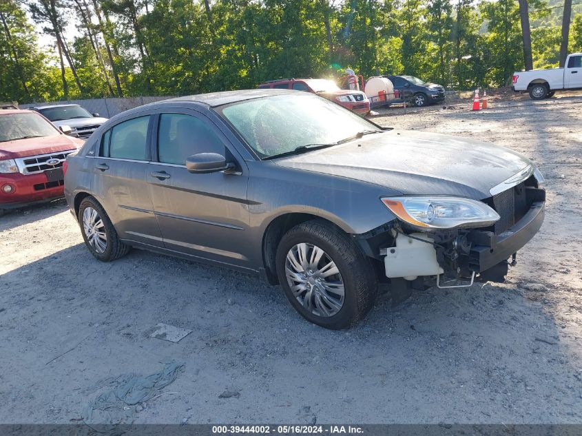 2012 Chrysler 200 Lx VIN: 1C3CCBAB7CN246393 Lot: 39444002