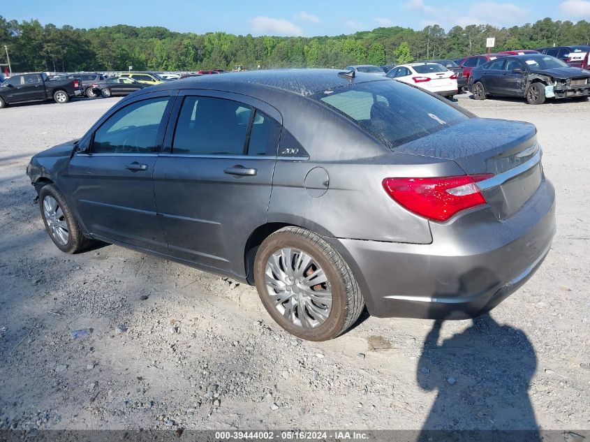 2012 Chrysler 200 Lx VIN: 1C3CCBAB7CN246393 Lot: 39444002