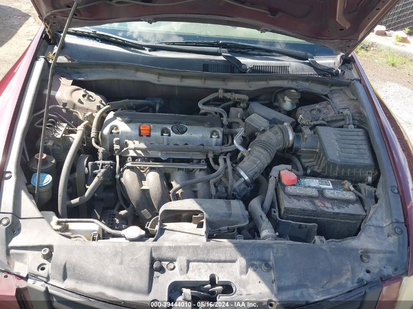 2010 Honda Accord 2.4 Lx VIN: 1HGCP2F31AA183900 Lot: 39444010