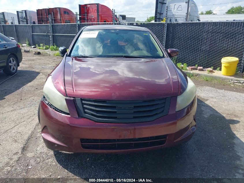 2010 Honda Accord 2.4 Lx VIN: 1HGCP2F31AA183900 Lot: 39444010