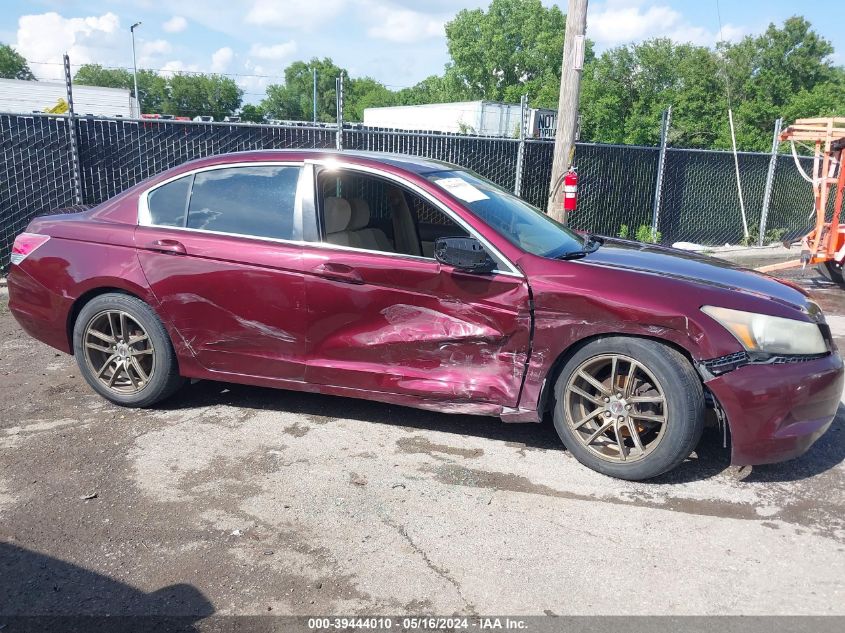 2010 Honda Accord 2.4 Lx VIN: 1HGCP2F31AA183900 Lot: 39444010