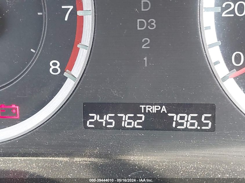 2010 Honda Accord 2.4 Lx VIN: 1HGCP2F31AA183900 Lot: 39444010