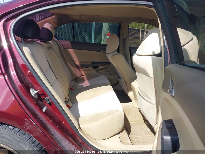 2010 Honda Accord 2.4 Lx VIN: 1HGCP2F31AA183900 Lot: 39444010