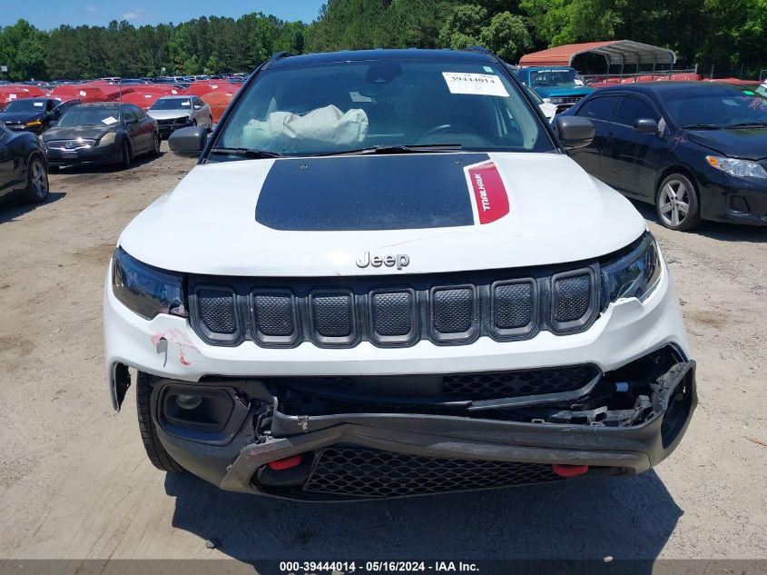 2022 JEEP COMPASS TRAILHAWK 4X4 - 3C4NJDDB6NT155314