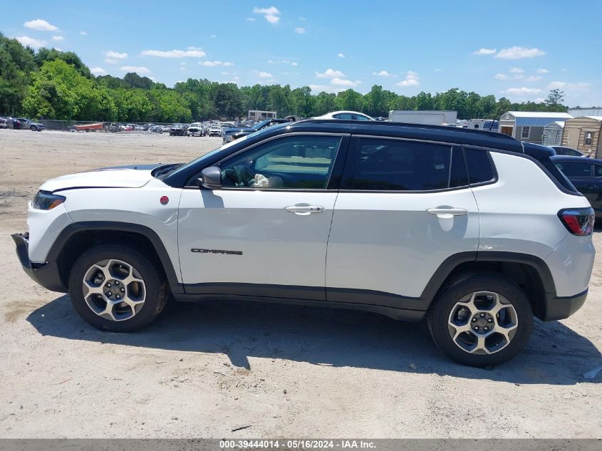 2022 JEEP COMPASS TRAILHAWK 4X4 - 3C4NJDDB6NT155314